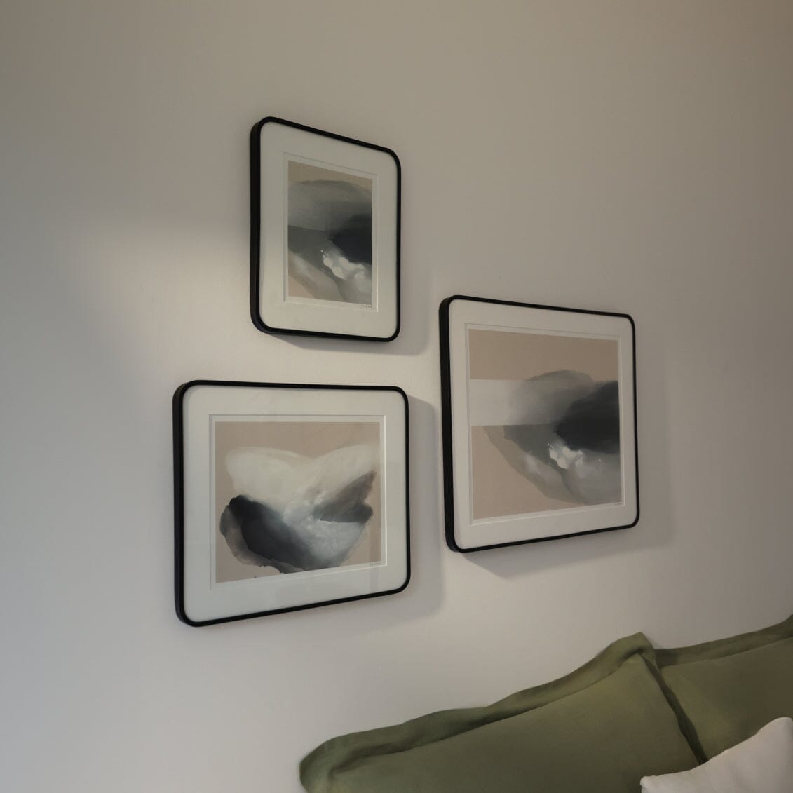 A night in print - 16 x 20" wall art by Fable Home, shown in a withframe finish. – #withframe