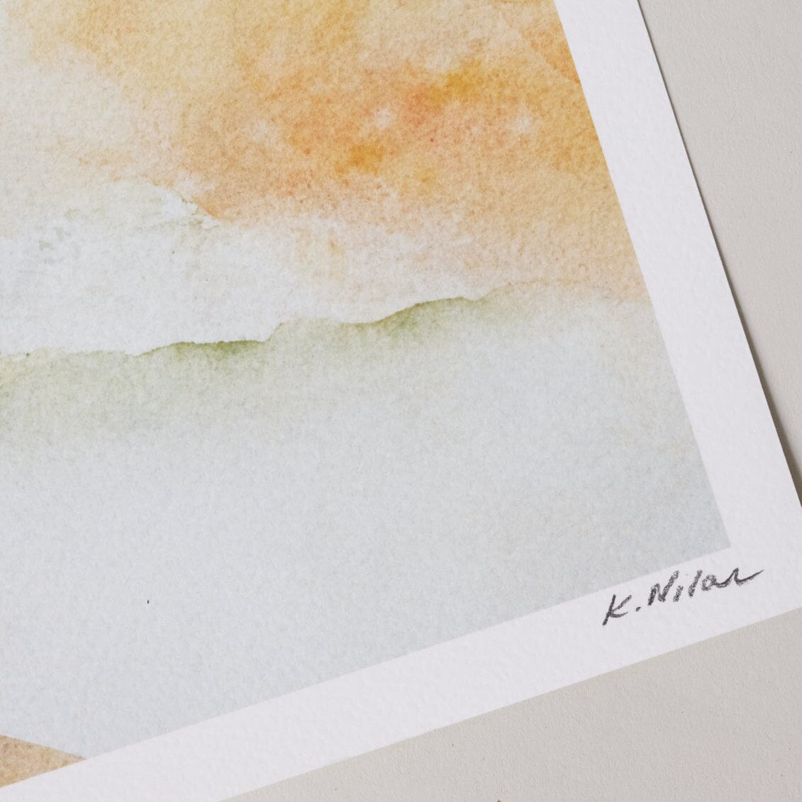 Interlude print - 8 x 10" wall art by Fable Home, shown in a withoutframe finish. – #withoutframe