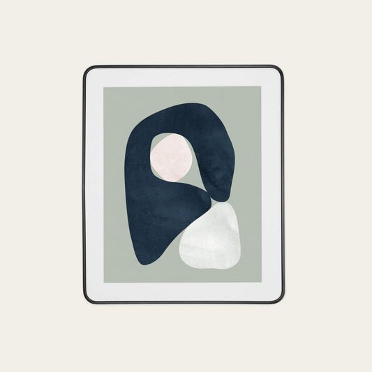 Playfulness print - 16 x 20" wall art by Fable Home, shown in a withframe finish. – #withframe