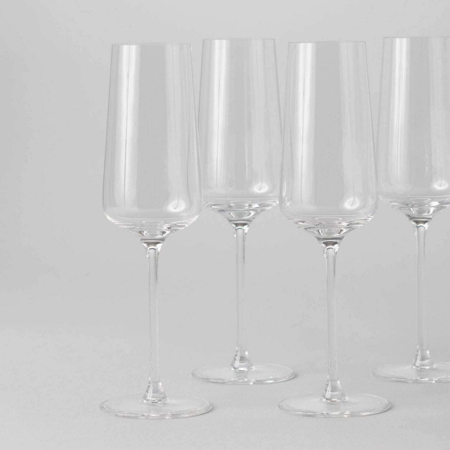 The Flute Glasses Glassware Fable Home #clear